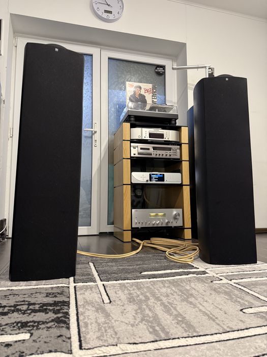 Boxe KEF Q7,175W,Difz De Bas De 22Cm,Made In England,Sunet De Vis