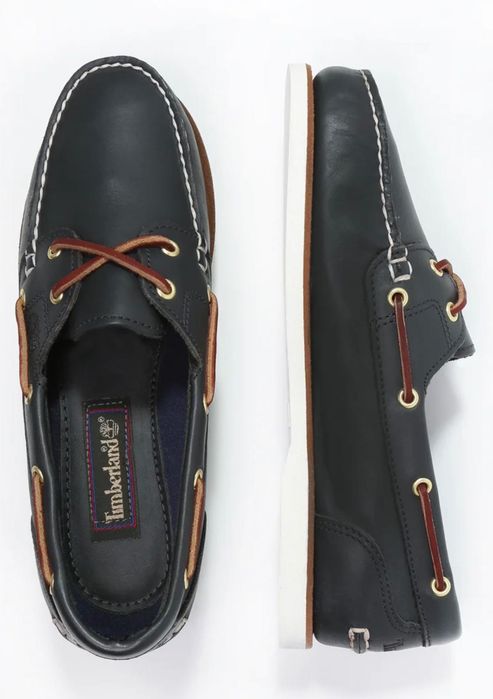 Timberland дамски мокасини цвят индиго