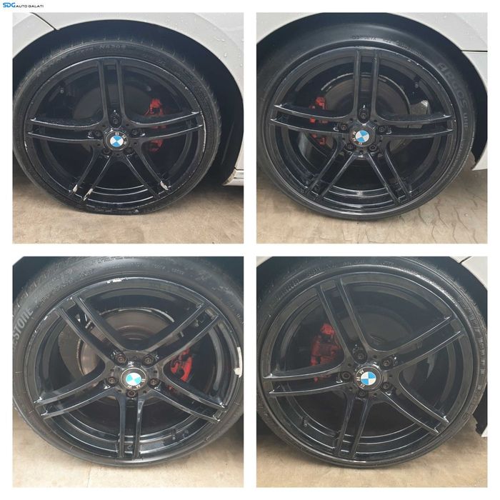 Set 4 Jante Roti Aliaj 225 35 19 cu 255 35 19 R19 ZR19 Style 313 BMW Seria 3 E90 E91 E92 E93 2004 - 2013 [K9391]