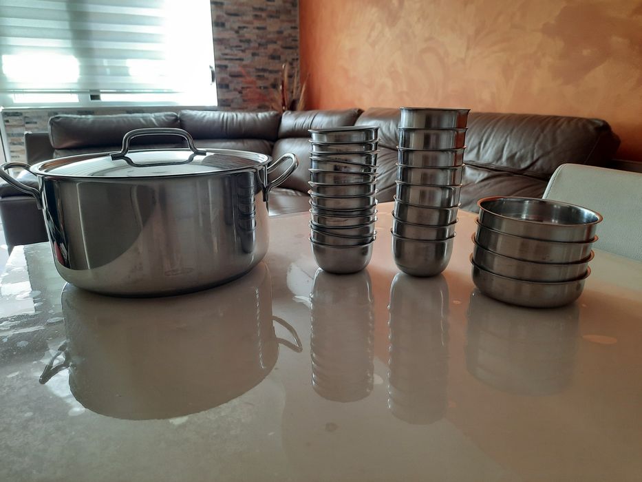 Купички хром никел 18/10 150лл, 300мл..