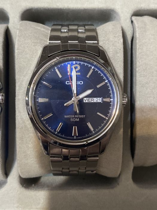 часы casio и omega