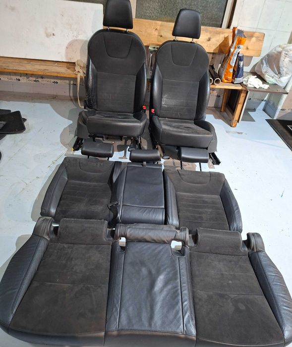 Interior piele / alcantara Skoda Octavia 3, fara incalzire