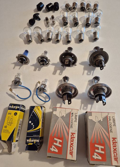 Lot 27buc. becuri 12v diverse