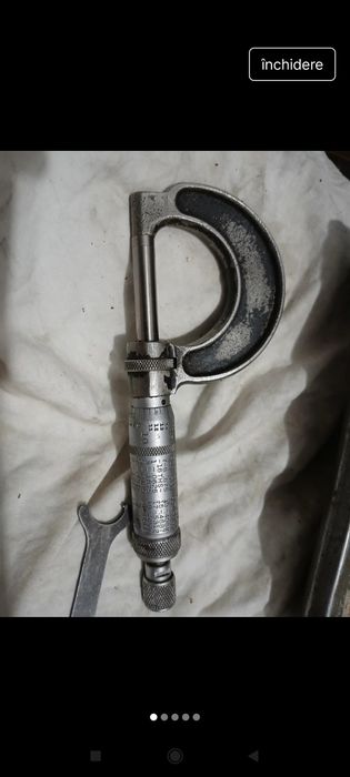 Micrometrul de inspecție și măsurare MOORE & WRIGHT LTD Model 965