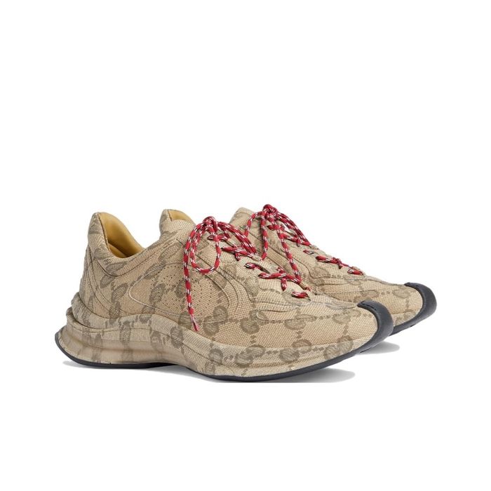 Gucci Run Gg Leather Sneaker In Beige обувки 36 - 45