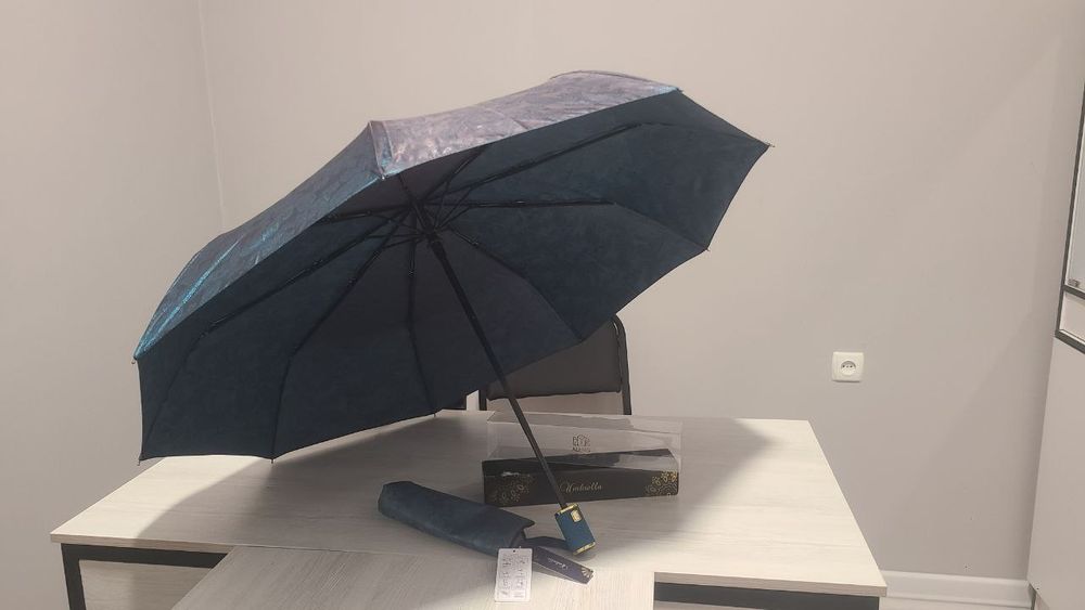 Зонт женский  автомат ALMAS 

арт. А2026
Автомат
Сложен. 30 см
купол д