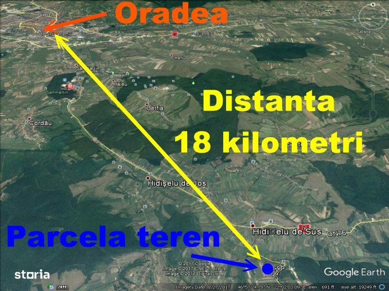 Teren de vanzare 2 900 mp sau 2 165mp pt casa de vacanta