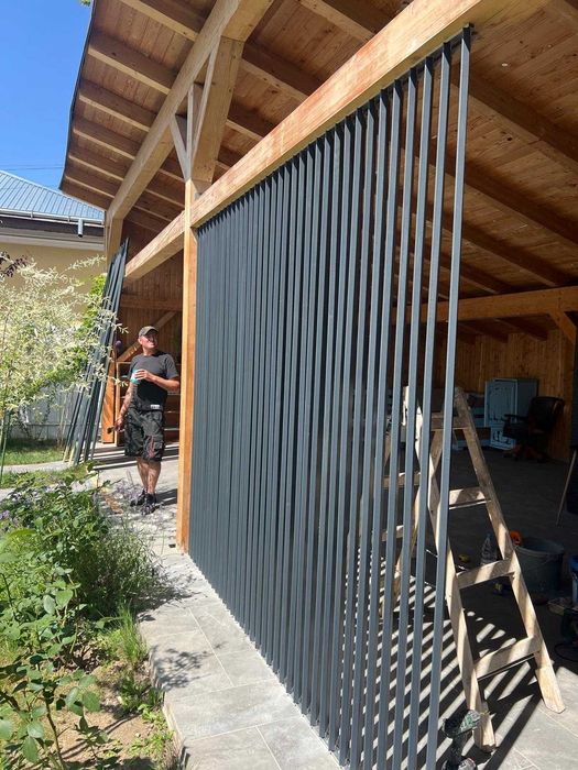 200 cm - Glisiere Din Aluminiu ptr Jaluzele De Terasa - producator