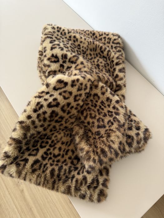 Нов леопардов зимен шал