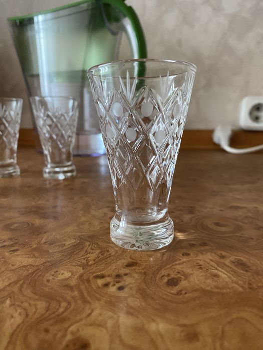 Рюмки хрусталь чехия