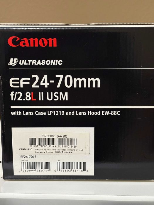 фото обьектив Кэнон