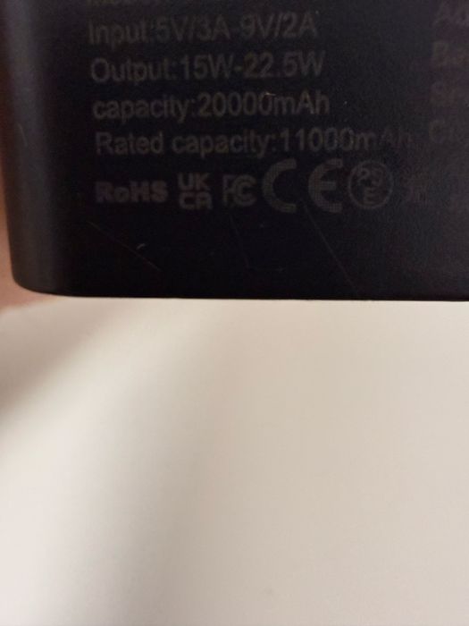 Baterie externa 20000 mAh
