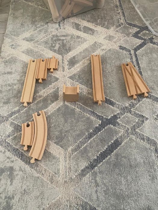 Sine tren Ikea si trenulet BRIO