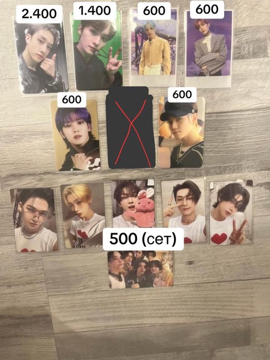 K-pop карты/фотобук/диск