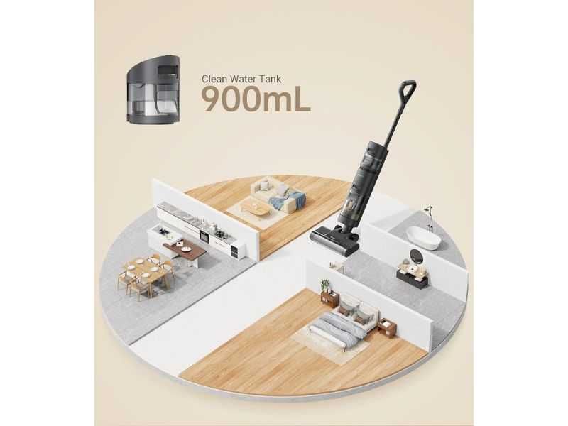 Безкабелна Прахосмукачка за Мокро и Сухо Почистване Dreame H12 Core