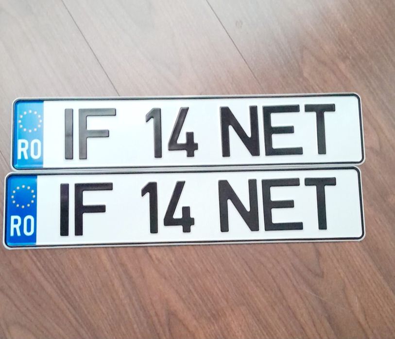 Numere auto  ornamente