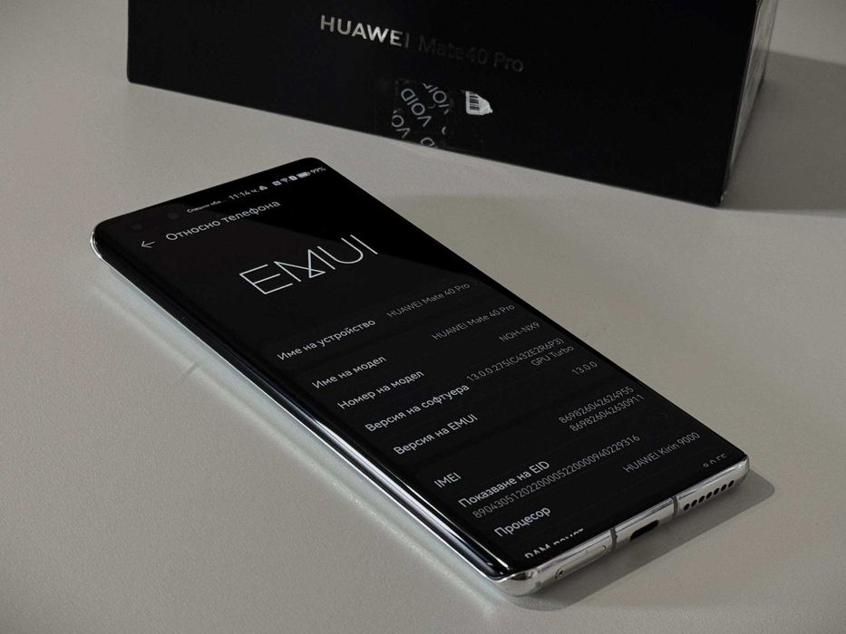 Бартер! Huawei Mate 40 Pro Mystic Silver (Сив)