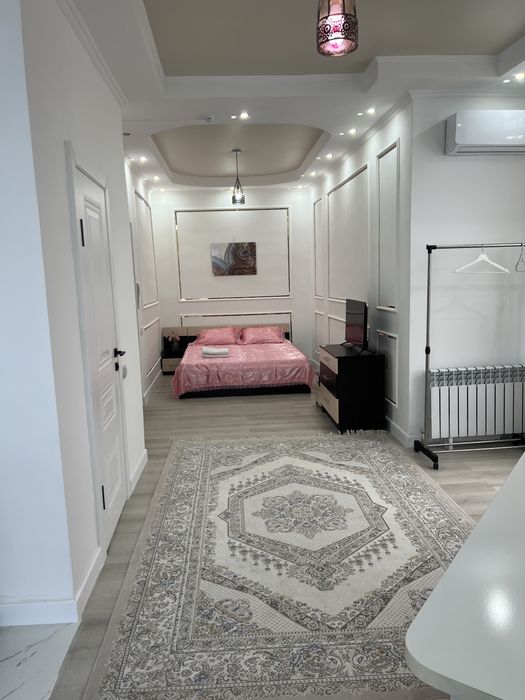 Мега, терраса, посуточно. ЖК Айгерим