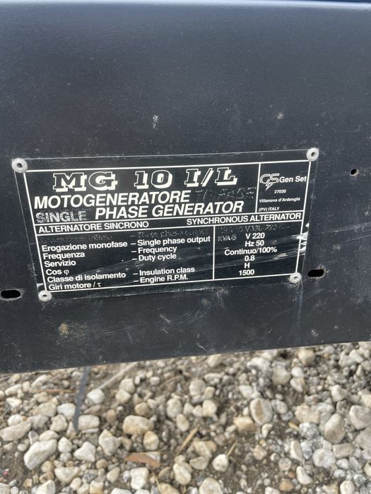 Агрегат за ток.Генератор 10 KV