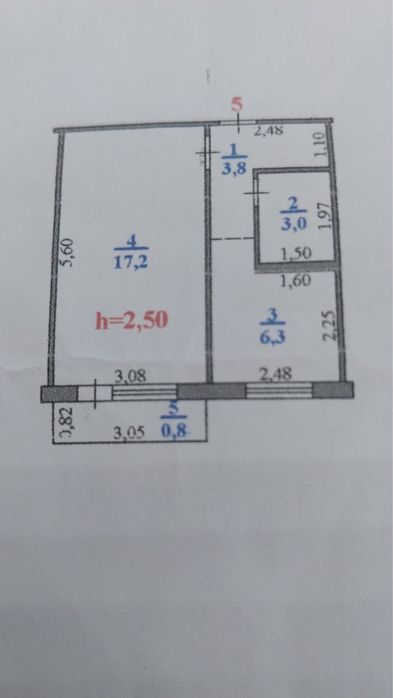 Продам 1-комнатную квартиру в районе Автопарка.