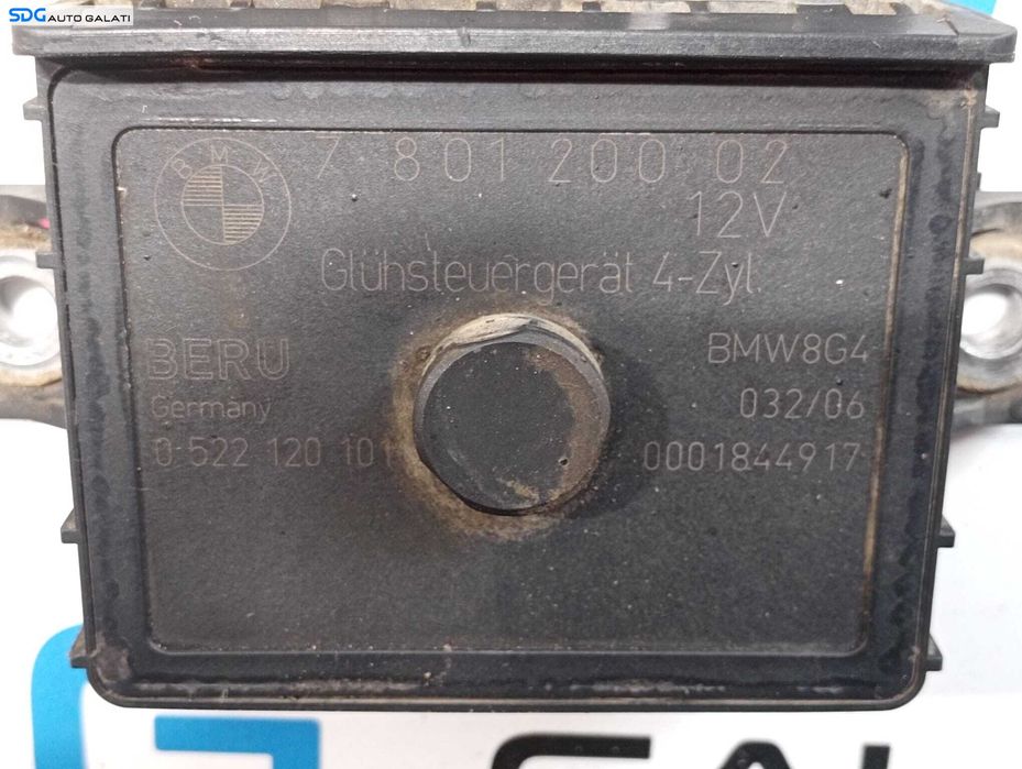 Releu Bujii BMW Seria 3 E90 E91 E92 E93 318 320 2.0 D 2004 - 2011 Cod 0522120101 7801200 780120002 7786821 778682104 [S0052]