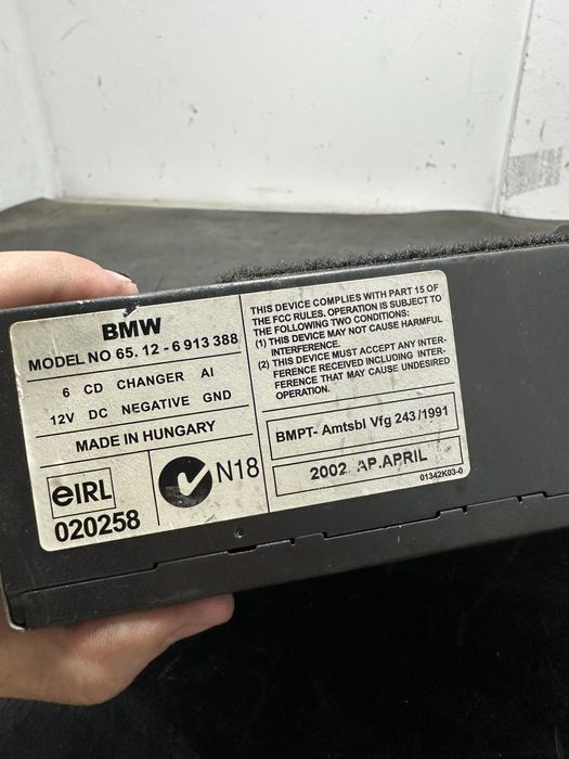 Magazie CD BMW X5 E53 BMW Seria 3 E46 | 6913388