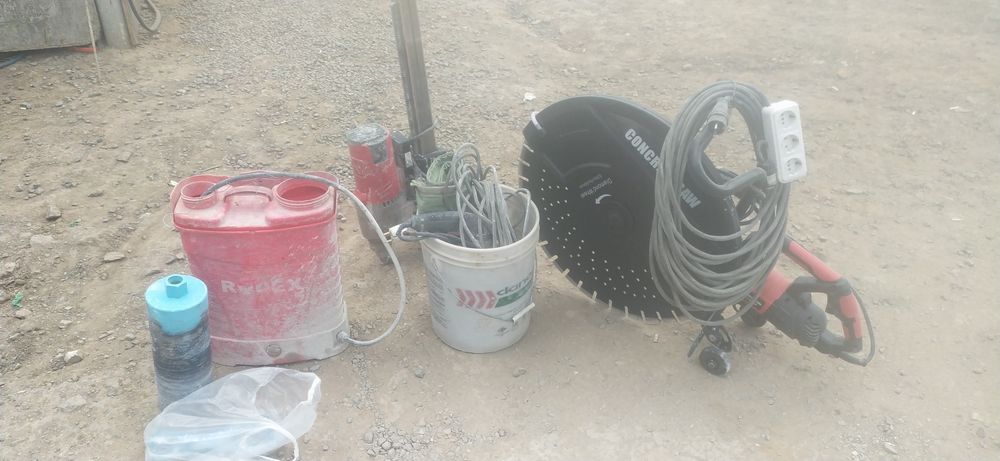 Бетон тешиш ва кесиш. Металлом оломан рангли ва рангсиз