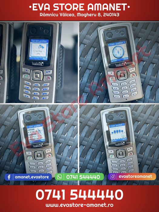 Telefon mobil prin satelit THURAYA SO-2510 Satelitar GPS integrat 130g