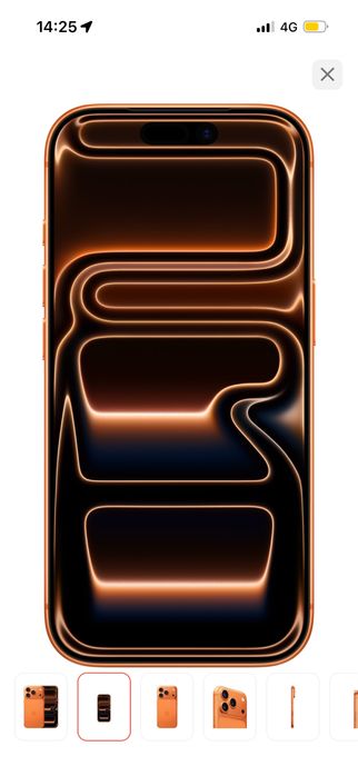 Iphone 17 Pro 256 гб оранжевый
