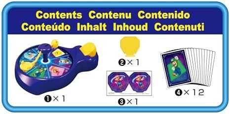 Нова Детска игра Super Mario Spin n Match 3 в 1 за 1-4 играчи Идеален подарък дете играчка