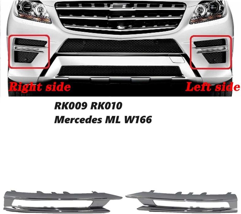 Лайсна дневна светлина Mercedes W166 ML предна решетка DayLight ML350