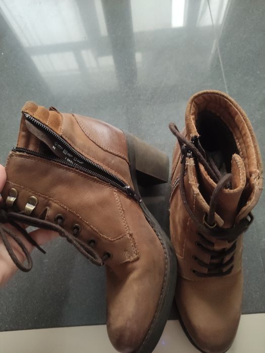 Botine damă mărimea 38,din piele