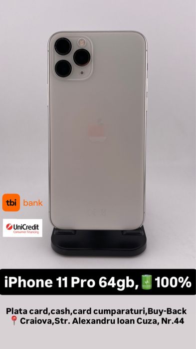 iPhone 11 Pro 64gb,100% |•| G Store Mobile
