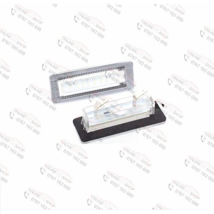 Lampi LED numar Smart Fortwo 451 2007-2014