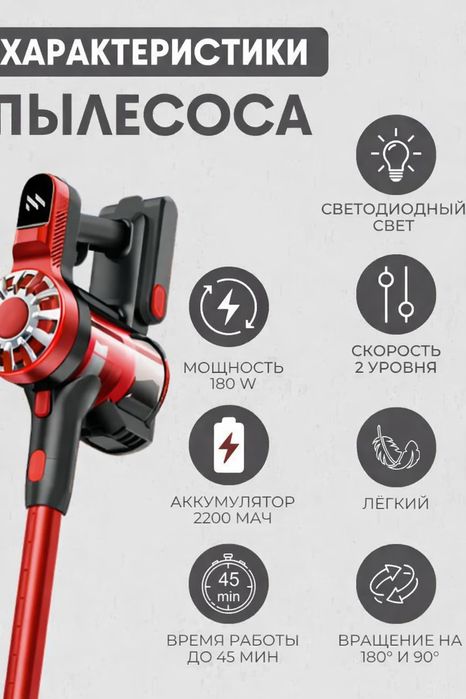 Супер Беспроводной пылесос от фирмы SmartX. C новогодной Скидкой.
