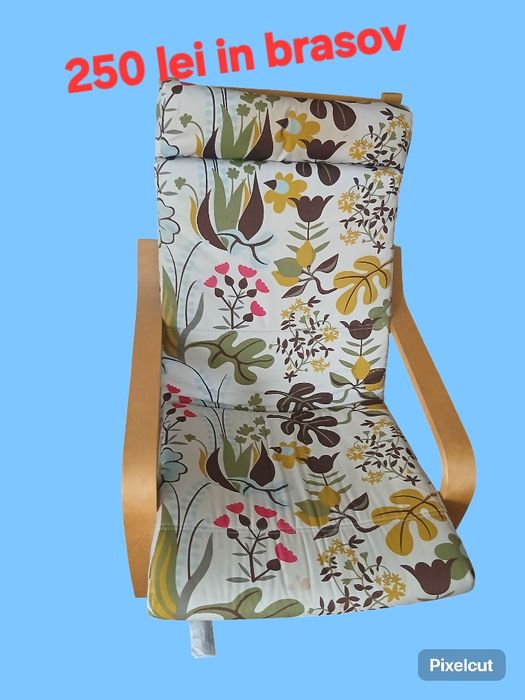 Scaun cu saltea lemn curbat