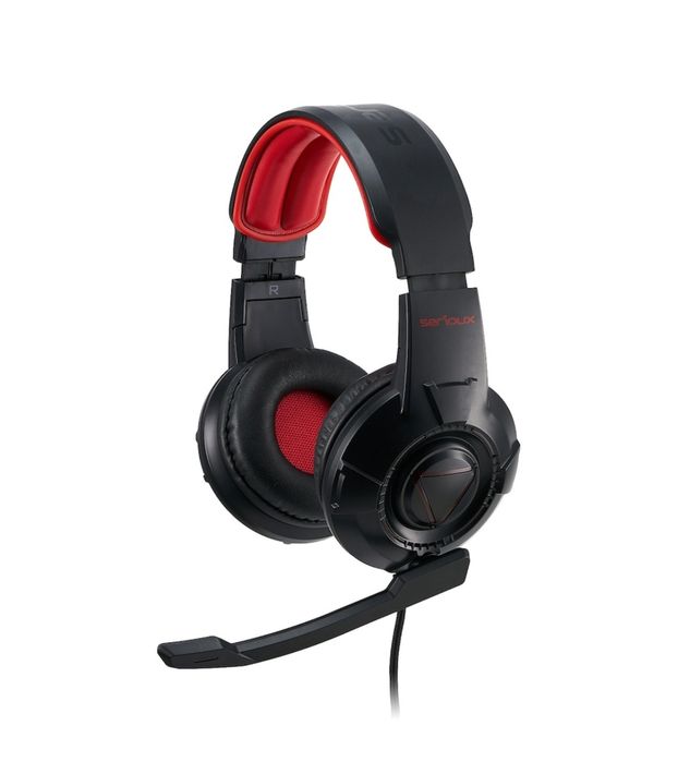 Căști Gaming Serioux Ruari, Negru