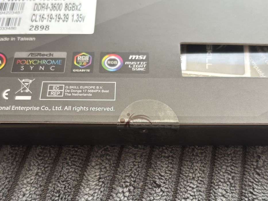 G.Skill TridentZ RGB memorie RAM DDR4 16GB  (2x8GB)