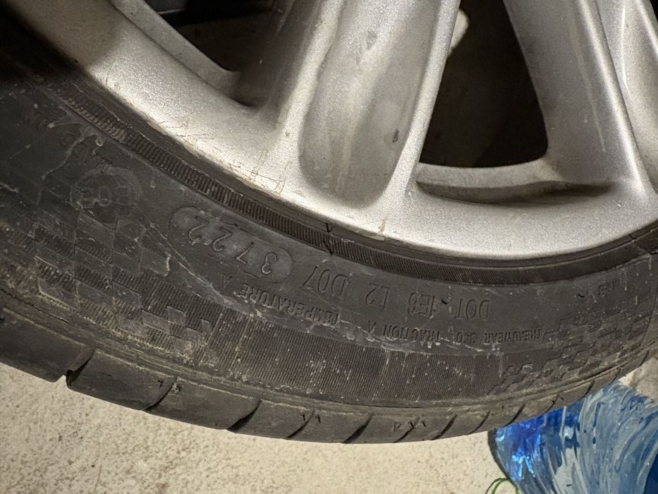 BBS 17”, 5х100 с гуми 215/45/17