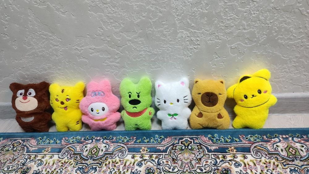 Yumshoq oʻyinchoqlar . Optomga. 22 smdan xar xil turdagi.