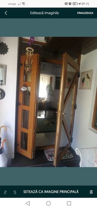 Ușa dubla de întrare de calitate superioara 1,40 lungime