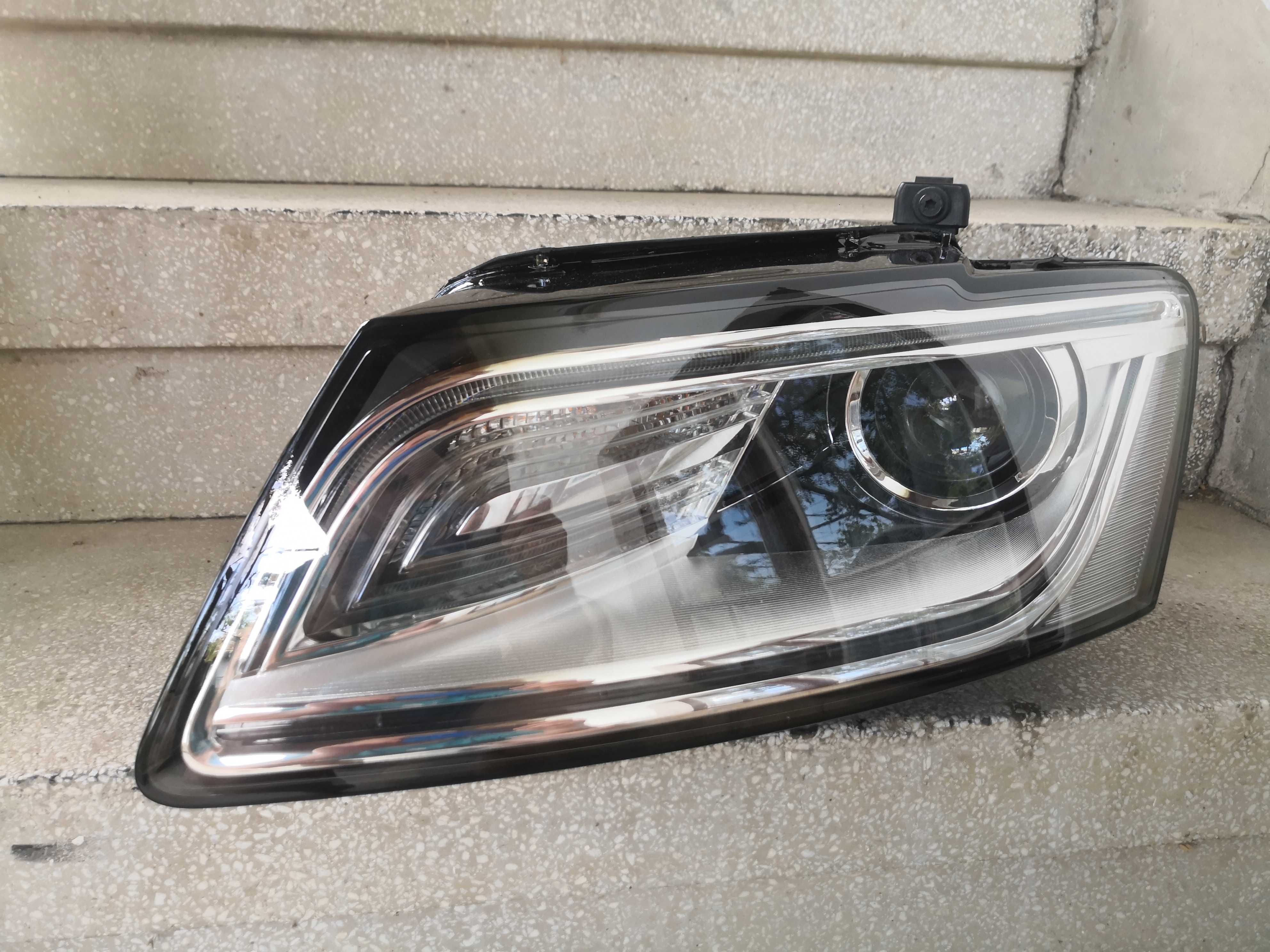 Фар Audi Q5 Bi-Xenon LED Face ляв/Фар Ауди Кю5 Оригинален гр. Шумен ...