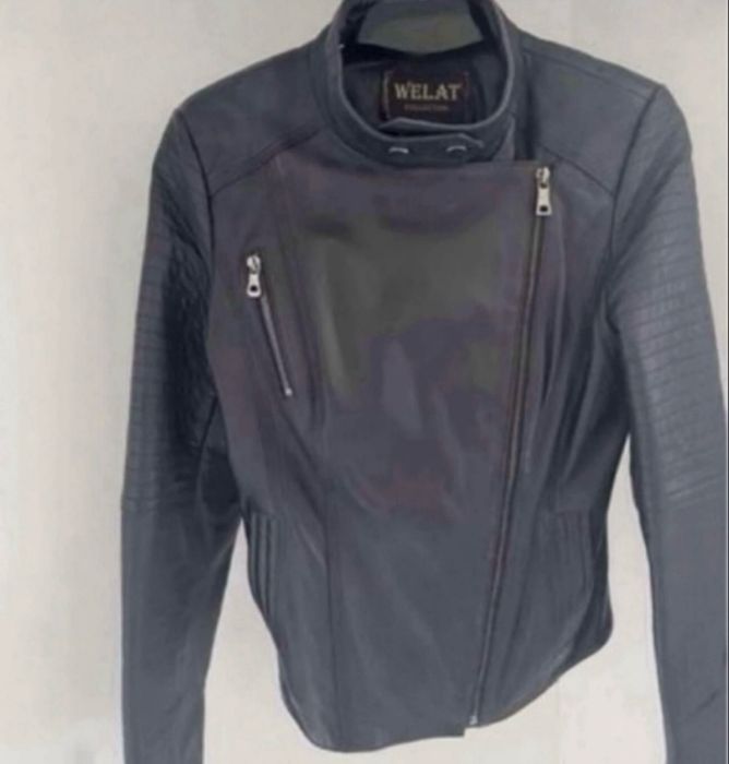 Куртка кожаная женская