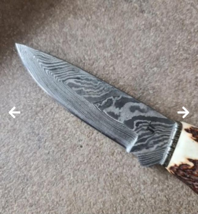 Ловен нож от дамаска стомана