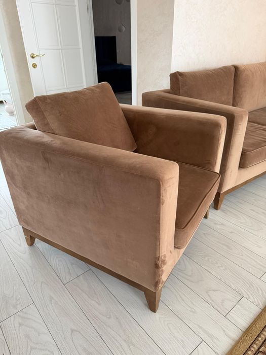 Стильный Диван+ 2 кресла