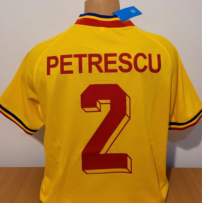 Tricou adidas Romania- Dan Petrescu nou