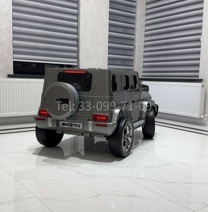 Детская машина 24в 4х4 | Гелик G63 | 2х местный, с пультом - до 10 лет