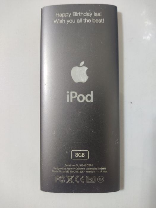 iPod 8ge xotira  kino korsa boladi