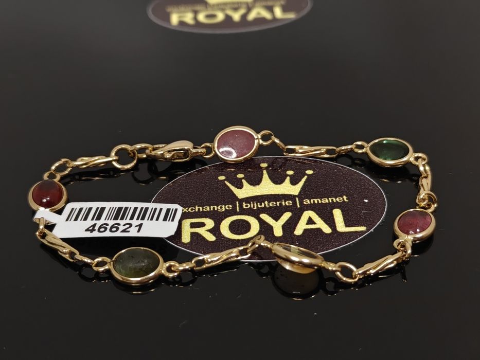 Bijuteria Royal: Brățară aur 18 k/7.9 gr