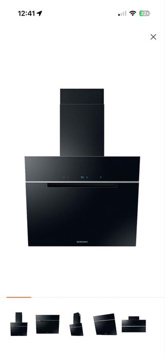 Вытяжка Samsung NK-24M7070VB/UR